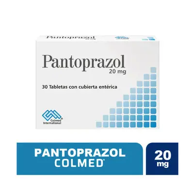 Pantoprazol Colmed cápsulas 20 mg caja x 30 unidades