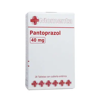 Pantoprazol Momenta tabletas 40 mg, caja x 28 unidades