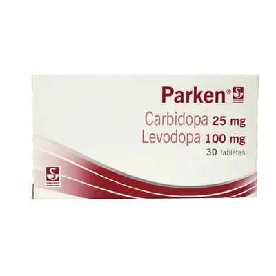Parken tabletas 25/100 mg caja x 30 unidades