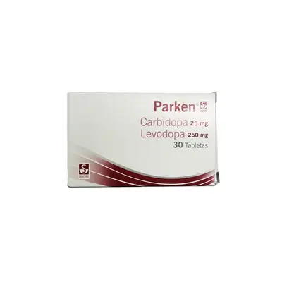 Parken tabletas 25/250 mg caja x 30 unidades