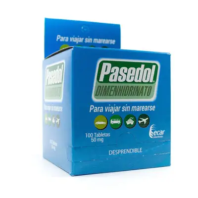 Pasedol 50 mg x 100 tabletas