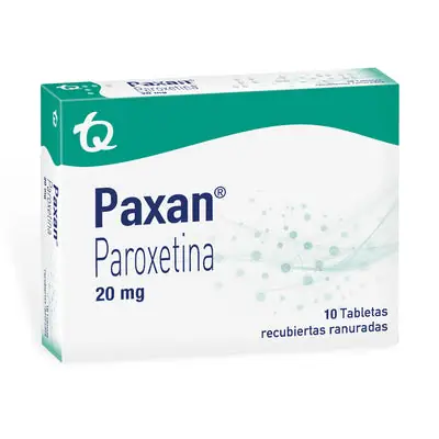 Paxan tabletas 20 mg caja x 10 unidades
