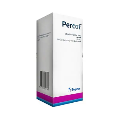 Percof jarabe 0.6 % frasco 120 ml
