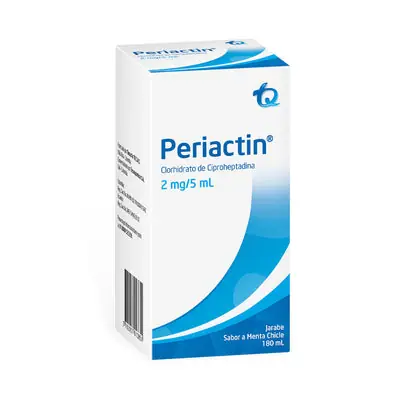 Periactin Jarabe Menta frasco 180 ml