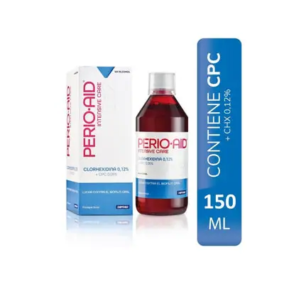 Perio-aid Intensive Care solución 0.12% caja 150 ml
