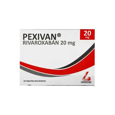 Pexivan tabletas 20 mg caja x 30 unidades
