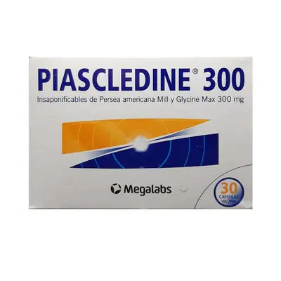 Piascledine cápsulas 300 mg, caja x 30 unidades