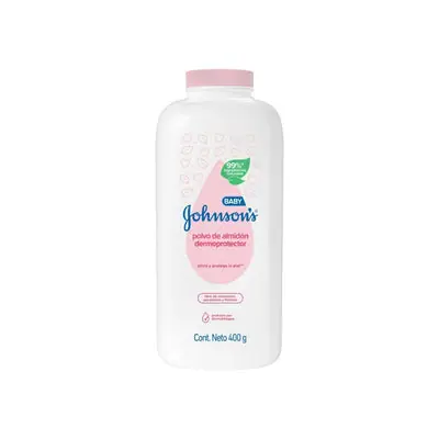 Polvo de almidón Johnson's Baby Original, frasco 400 g