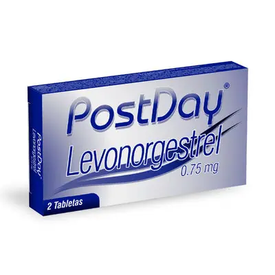 Postday tabletas 0.75 mg, caja x 2 unidades