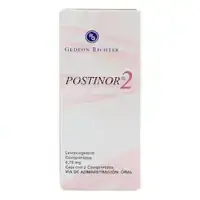 Postinor 2 x 2 tabletas