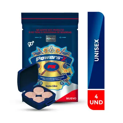 Powers tabletas, sachet x 4 unidades (Naturalpower)