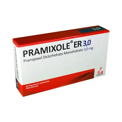 Pramixole ER tabletas 3.0 mg caja x 30 unidades