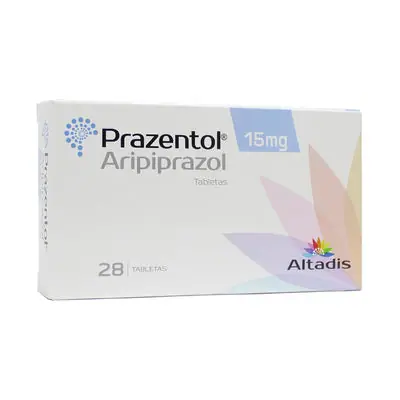 Prazentol 15 mg - tabletas - caja x 28 unidades