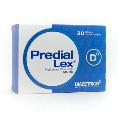 Predial Lex tabletas 500 mg caja x 30 unidades
