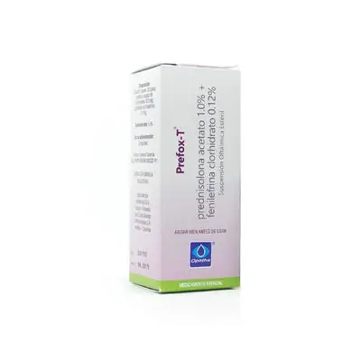 Prefox-T gotas frasco de 5 ml