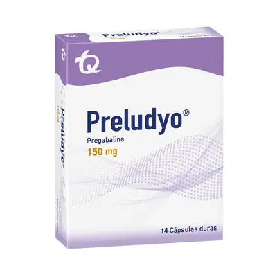 Preludyo cápsulas 150 mg caja x 14 unidades