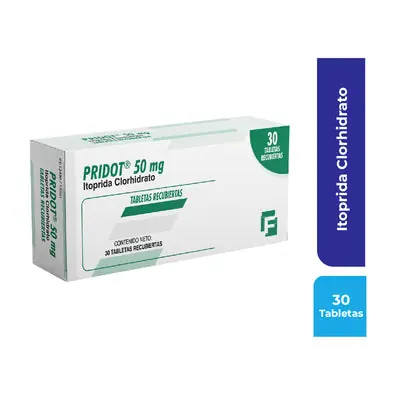 Pridot tabletas recubiertas 50 mg caja x 30 unidades