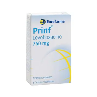 Prinf tabletas 750 mg caja x 5 unidades