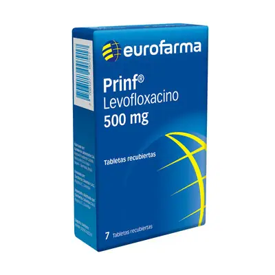 Prinf tabletas 500 mg caja x 7 unidades
