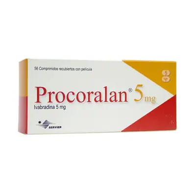 Procoralan tabletas 5 mg caja x 56 unidades