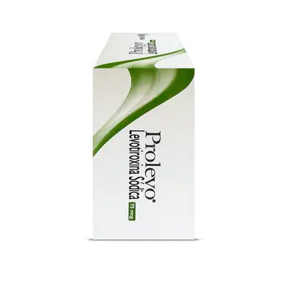 Prolevo cápsulas blandas 75 mcg caja x 60 unidades