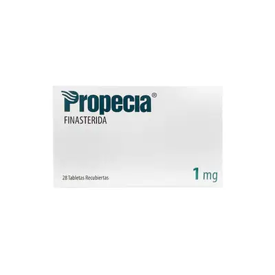 Propecia 1 mg tabletas, caja con 28 tabletas