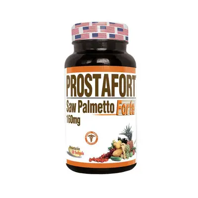 Prostafort Forte tabletas 160 mg Natural Freshly Infabo caja x 50 unidades