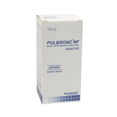 Pulbronc NF Adultos jarabe, frasco x 100 ml