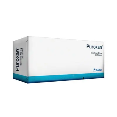 Puroxan comprimidos 400 mg caja x 20 unidades