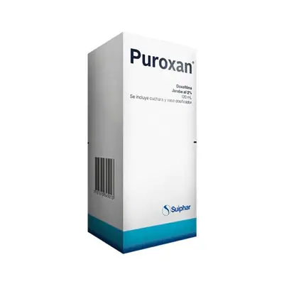Puroxan jarabe 2 % frasco x 120 ml