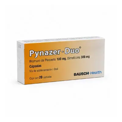 Pynazer Duo cápsulas blandas 100/300 mg caja x 20 unidades