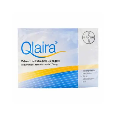 Qlaira comprimidos, caja x 28 unidades