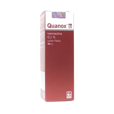 Quanox loción 0,1 % caja 60 ml