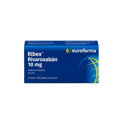 Ribex tabletas 10 mg caja x 15 unidades