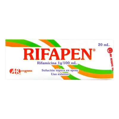 Rifapen solución 1 g caja 20 ml