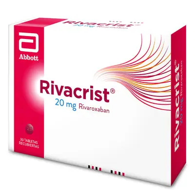 Rivacrist tabletas recubiertas 20 mg, caja x 30 unidades