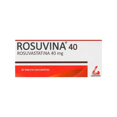 Rosuvina tabletas 40 mg, caja x 30 unidades