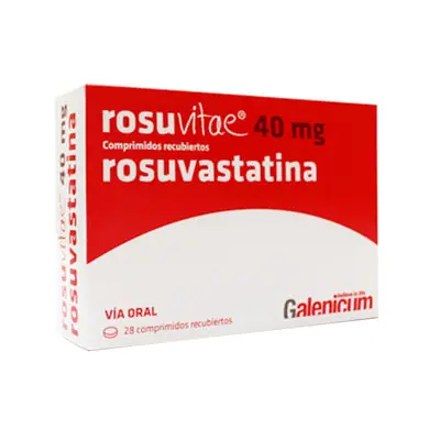 Rosuvitae comprimidos 40 mg, caja x 28 unidades