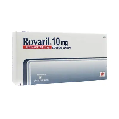 Rovaril cápsulas 10 mg caja x 60 unidades