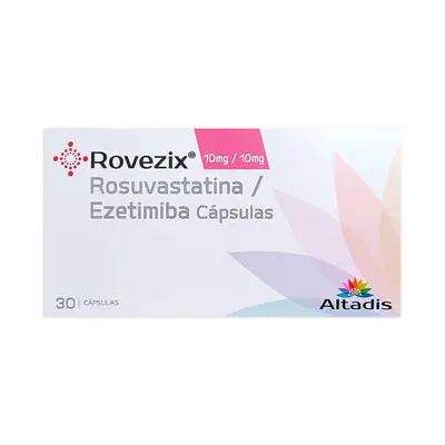 Rovezix 10/10 mg - cápsulas - caja x 30 unidades