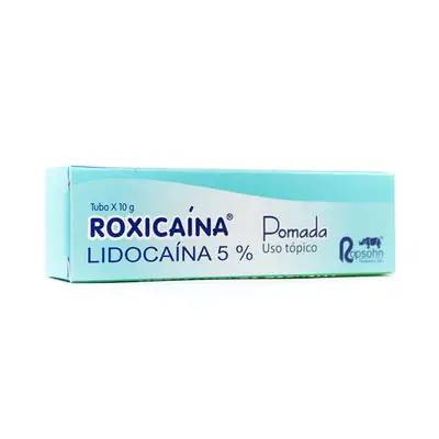 Roxicaina pomada 5% caja x 10 g