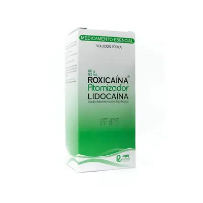 Roxicaina spray caja x 80 g