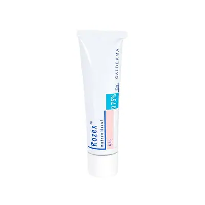 Rozex gel 0.75 % de metronidazol, caja de 30 g (Galderma)