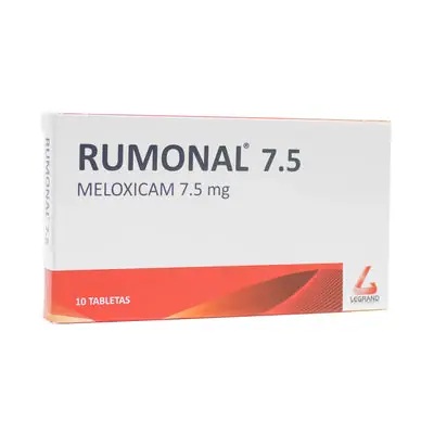 Rumonal tabletas 7.5 mg, caja x 10 unidades