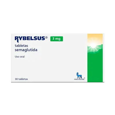 Rybelsus tabletas 3 mg, caja x 30 unidades