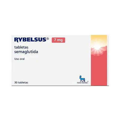 Rybelsus tabletas 7 mg, caja x 30 unidades