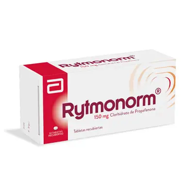 Rytmonorm propafenona 150 mg, caja x 30 tabletas
