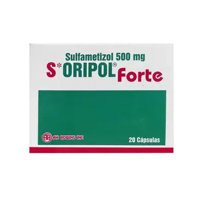 S-Oripol Forte cápsulas 500 mg caja x 20 unidades