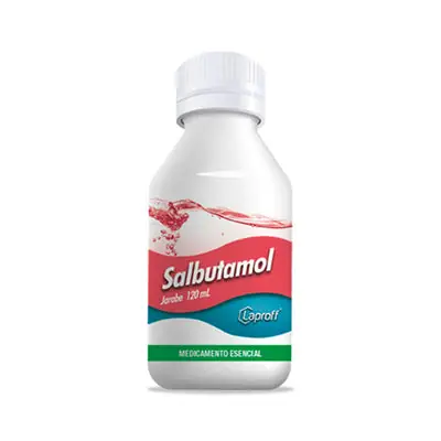 Salbutamol 2 mg/5 ml jarabe x 120 ml Laproff