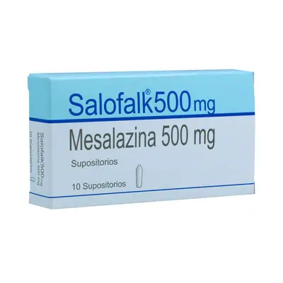 Salofalk supositorios 500 mg x 10 unidades